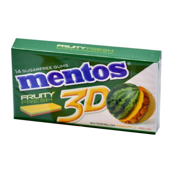 MENTOS 3D WATERMELON PINEAPPLE