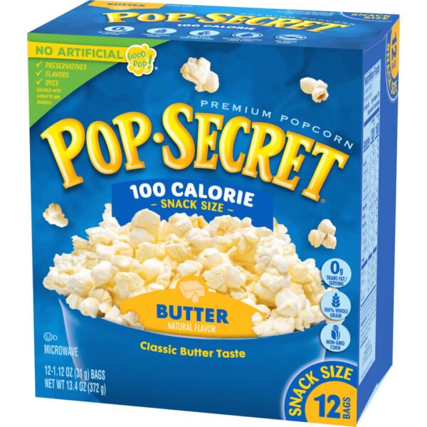 MICROWAVE POP CORN 100 CAL