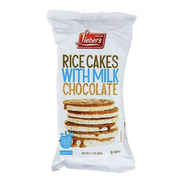 MILK CHOCOLATE RICE CAKES