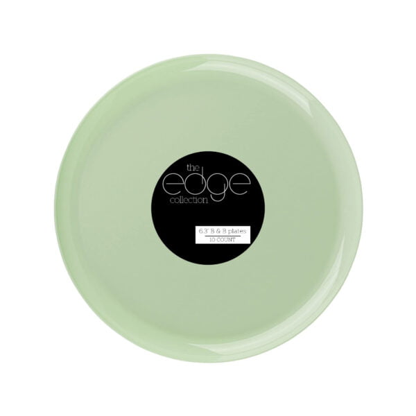 MINT GREEN PLATES 6.3"