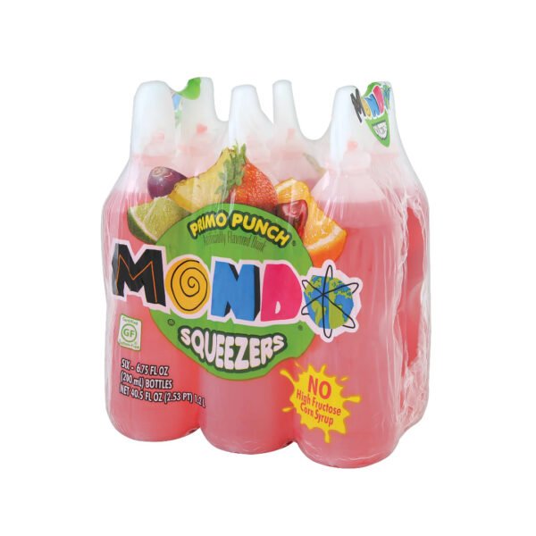 MONDO FRUIT SQUEEZE PUNCH 6 PCK