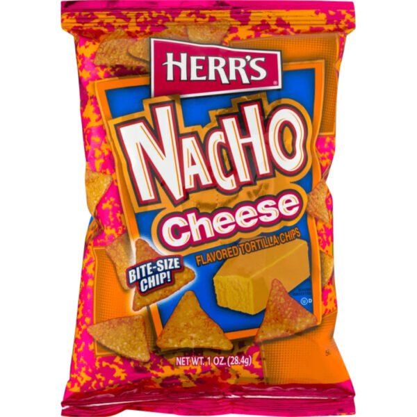 NACHO CHEESE TORTILLA CHIPS