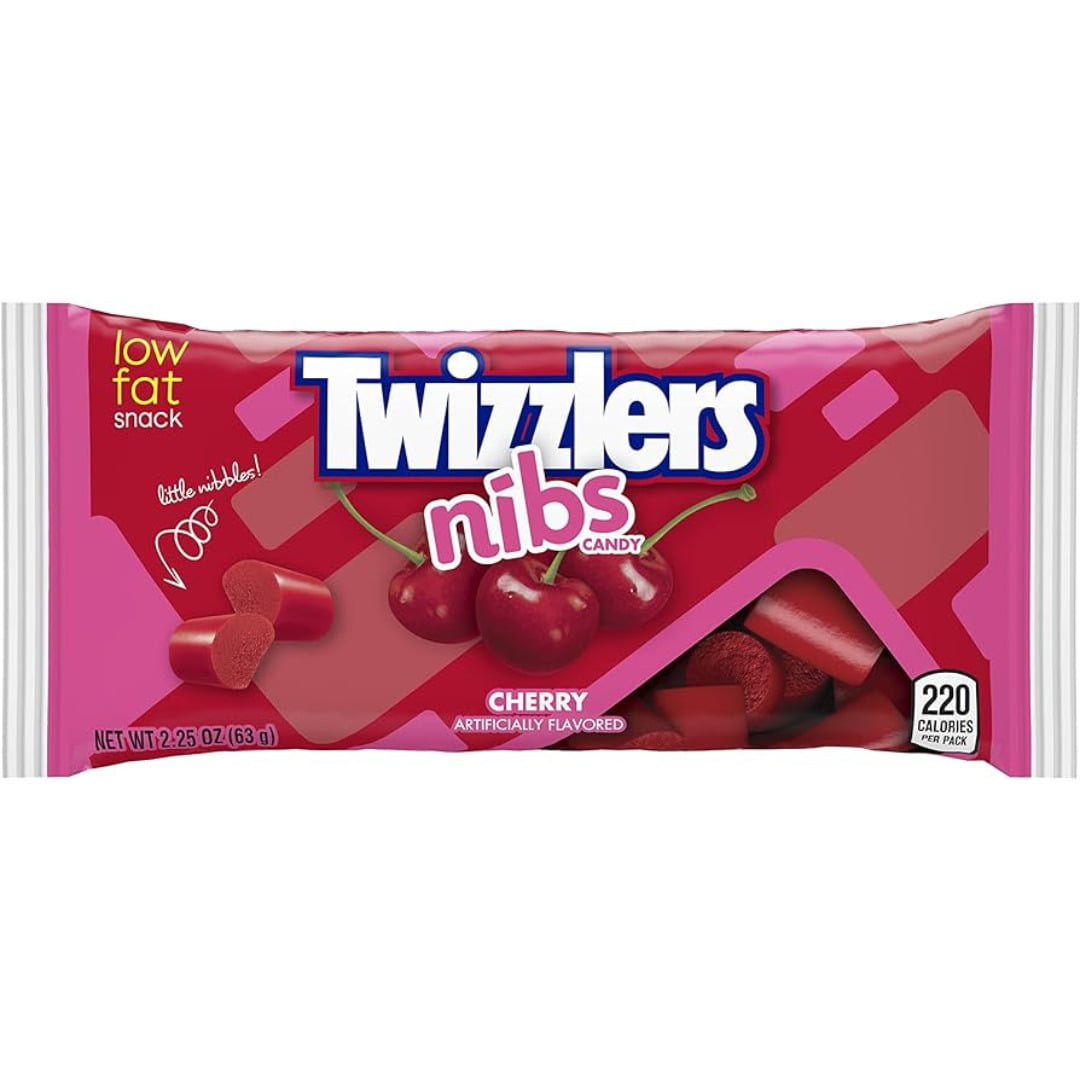 TWIZZLERS NIBS CHERRY BITS