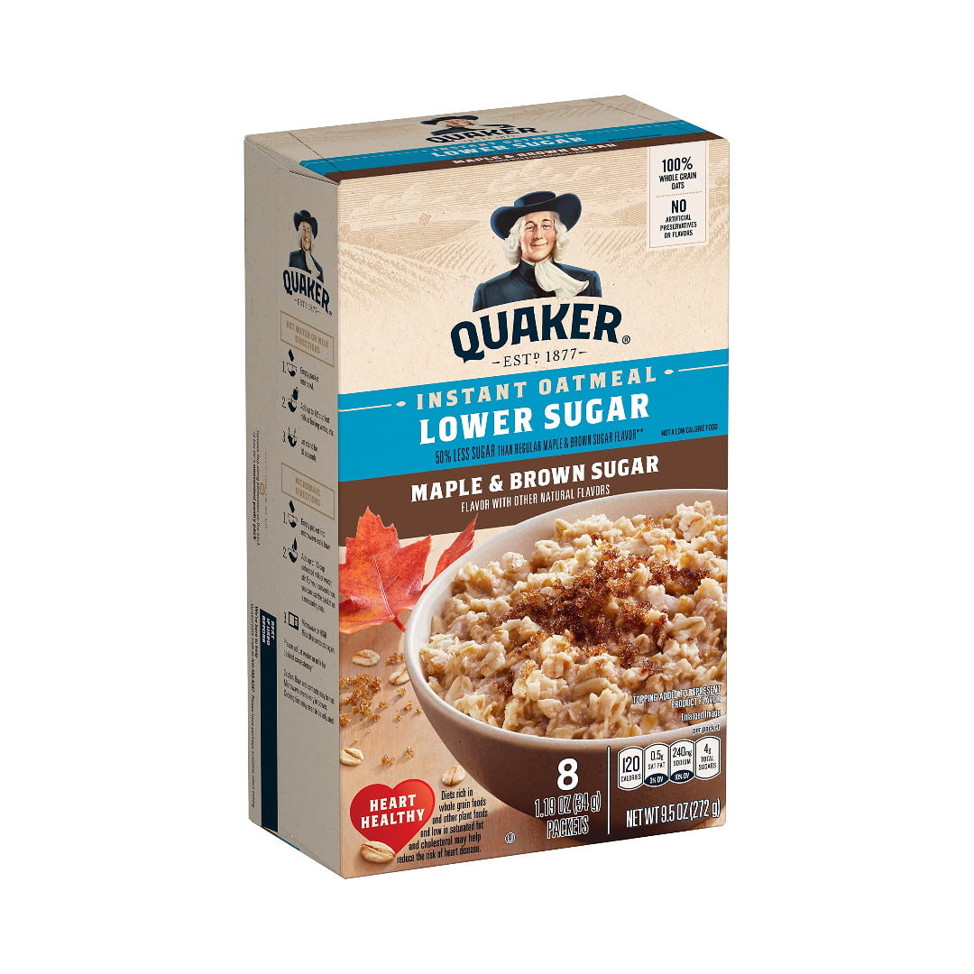 QUAKER OAT MAPLE BROWN LOWER SUGAR