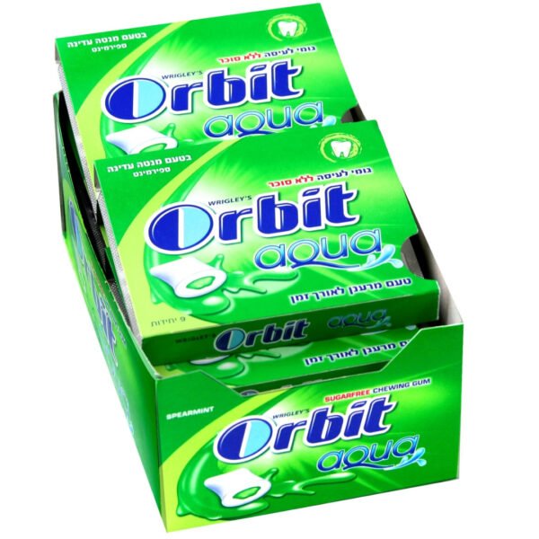 ORBIT AQUA SPEARMINT LIQUID FILLED