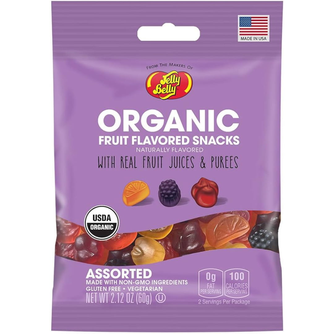 JELLY BELLY ORGANIC FRUIT SNACK