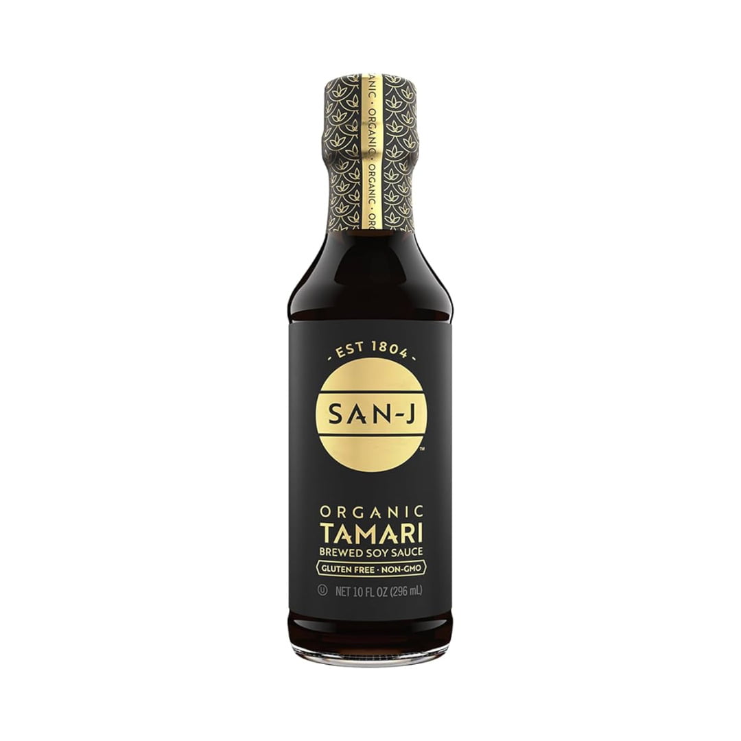 SAN-J ORGANIC TAMARI WHOLE SOYBEAN WHEAT FREE
