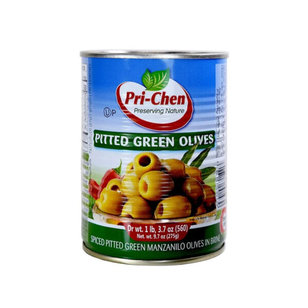 PITTED GREEN OLIVES