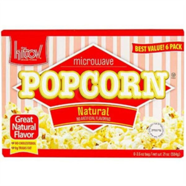 POPCORN MICROWAVE NATURAL