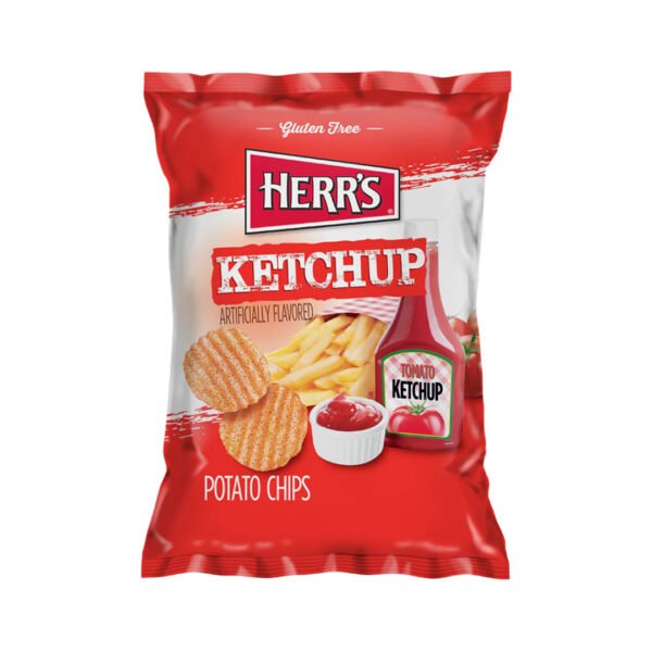 POTATO CHIPS KETCHUP FLAVORED