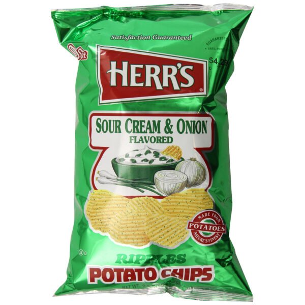 POTATO CHIPS SOUR CREAM & ONION