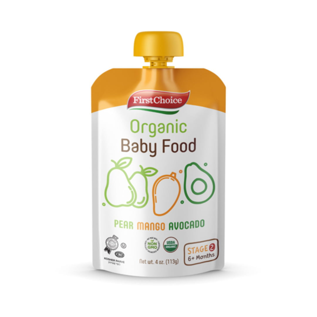 FIRST CHOICE POUCH PEAR MANGO AVOCADO