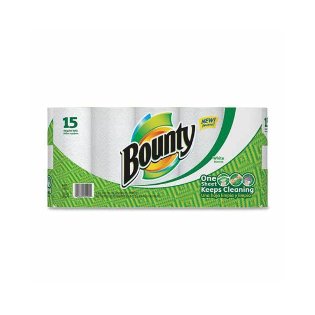 PROCTER & GAMBLE QUILTED BOUNTY TOWEL (WHITE)
