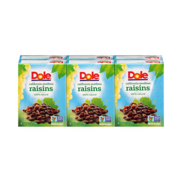 RAISINS SEEDLESS 6 PCK