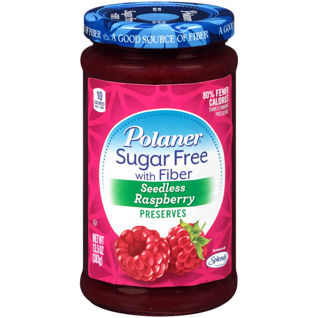 POLANER RASPBERRY PRESERVES SUGAR FREE