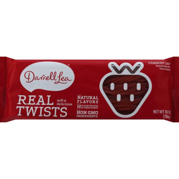 REAL TWISTS STRAWBERRY FLAVOR