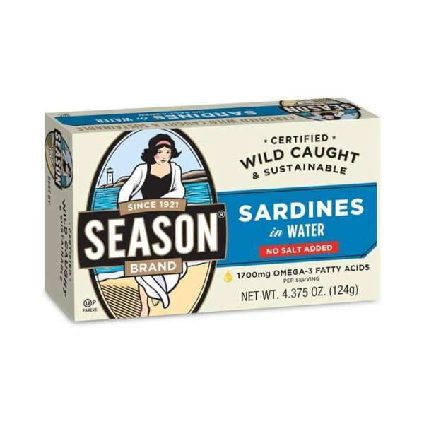 SARDINES IN WATER NO SALT