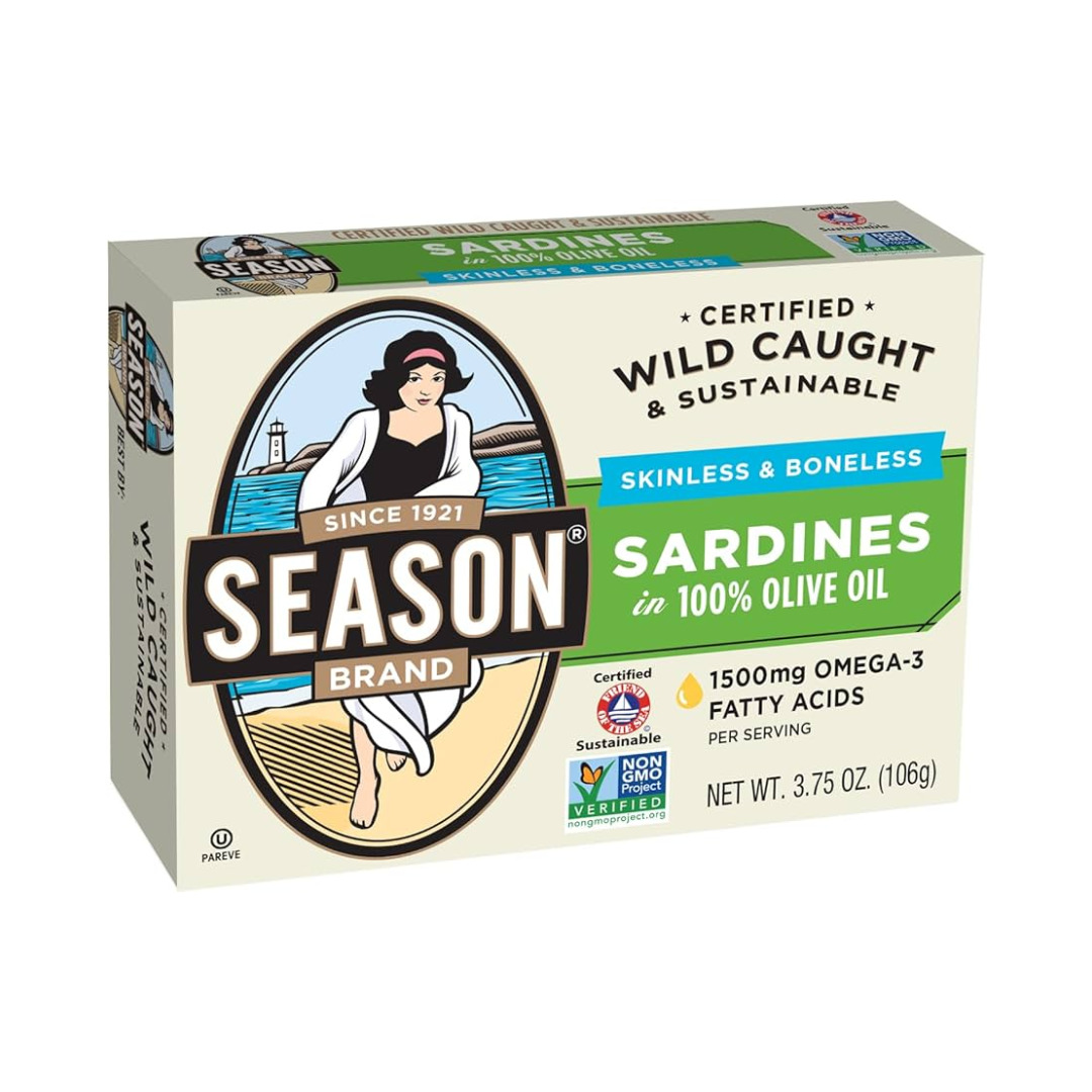 SEASON SARDINES SKINLESS/BONELESS SALTED