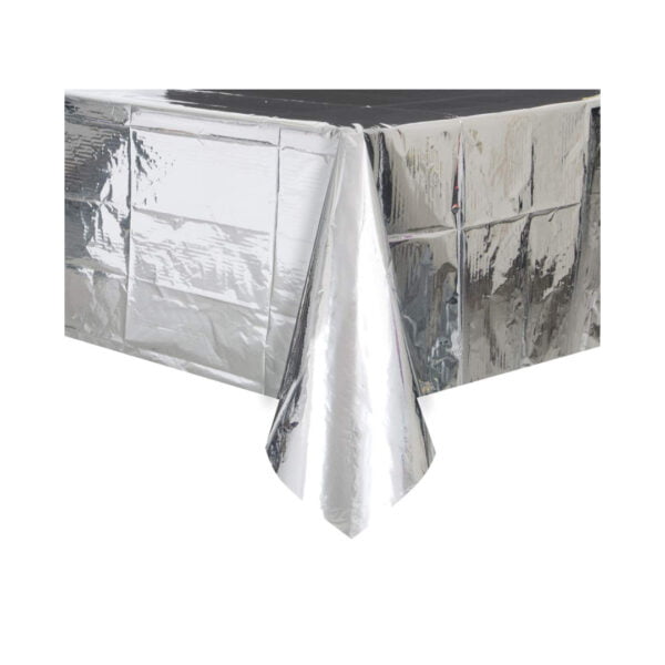 SILVER TABLECLOTH COVER