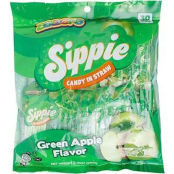 SIPPIE CANDIE POWDER GREEN APPLE