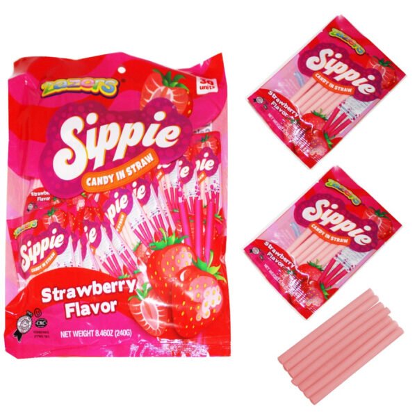 SIPPIE CANDY POWDER STRAWBERRY