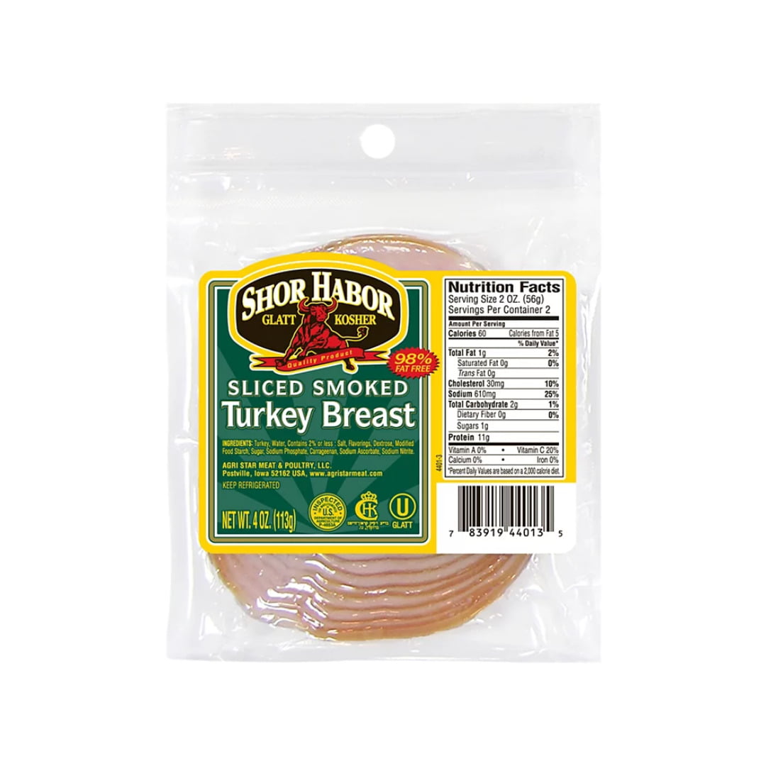 SHOR HARBOR SLICED SMOKED TURKEY