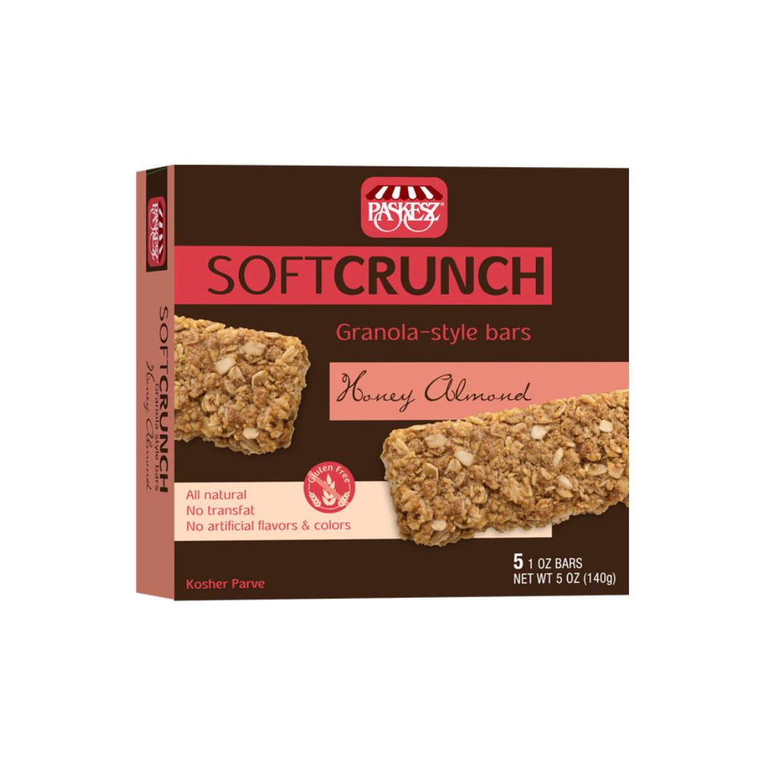 PASKES'Z SOFT CRUNCH GRANOLA HONEY/ALMOND