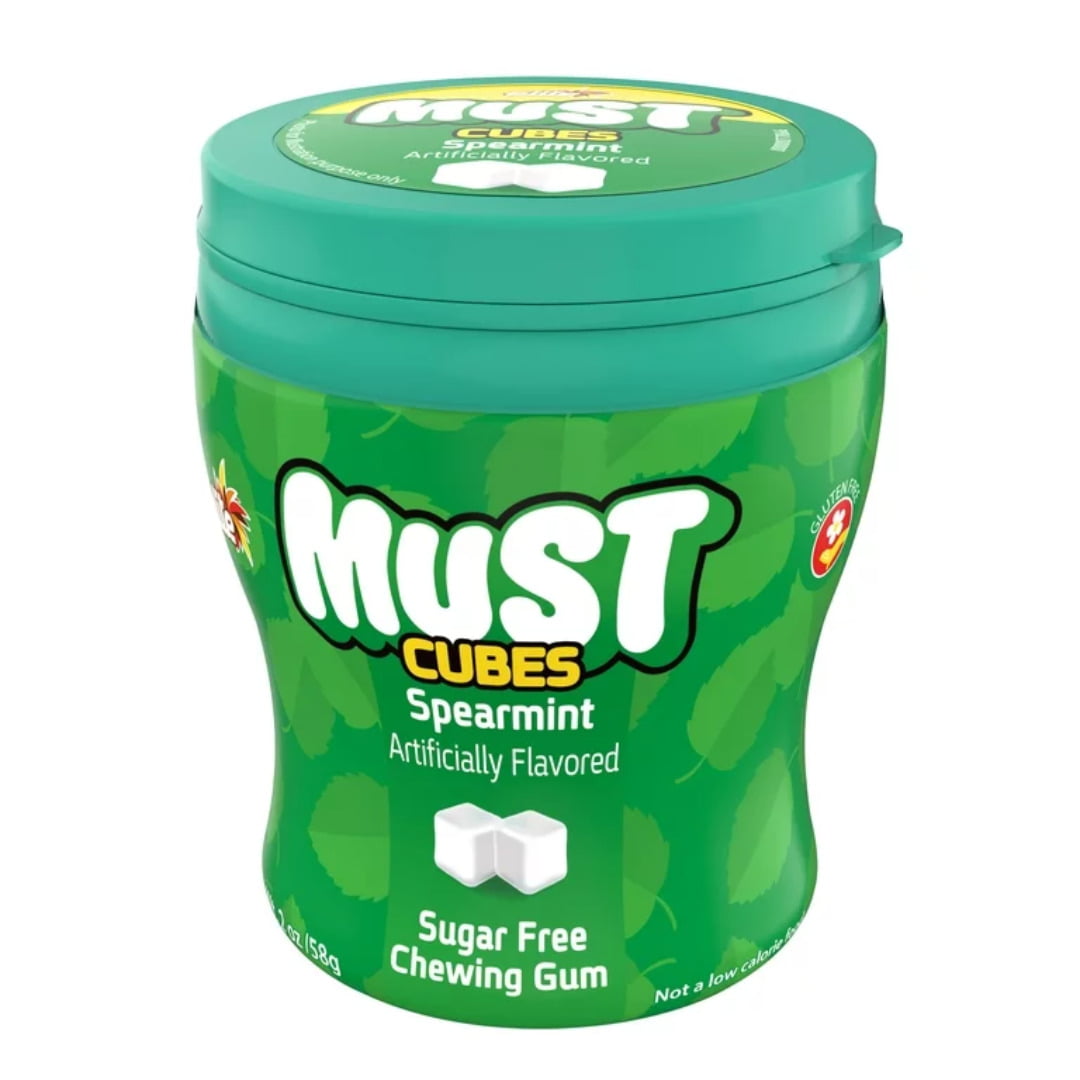 ELITE MUST SPEARMINT CUBES GUM
