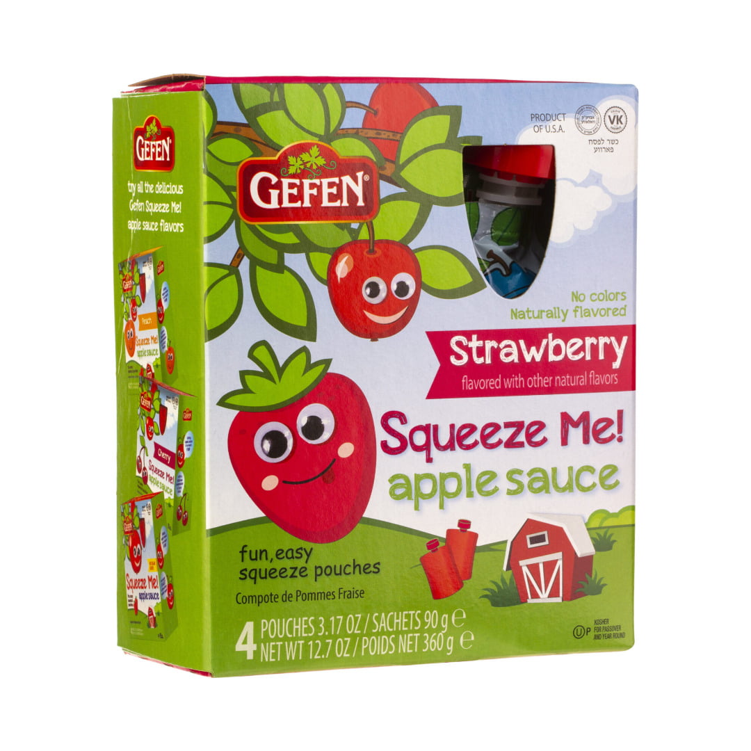 GEFEN STRAWBERRY APPLE SAUCE