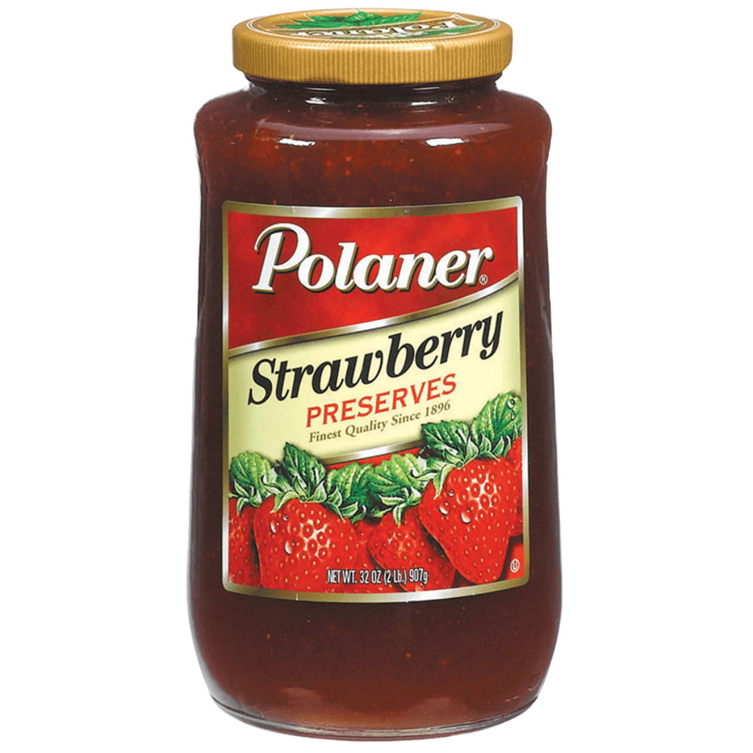 POLANER STRAWBERRY PRESERVES