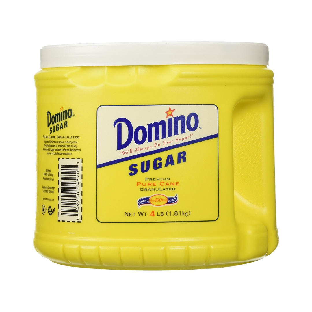 DOMINO SUGAR 4LB CANISTER
