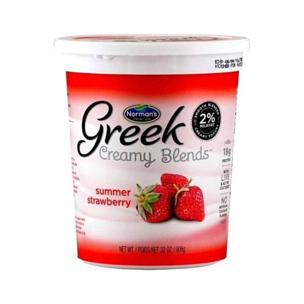 SUMMER STRAWBERRY YOGURT GREEK