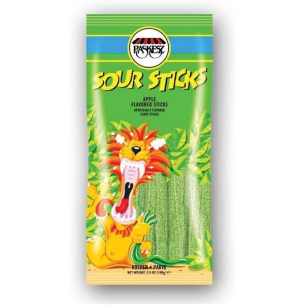 SUPER SOUR STICKS APPLE FLAVOR