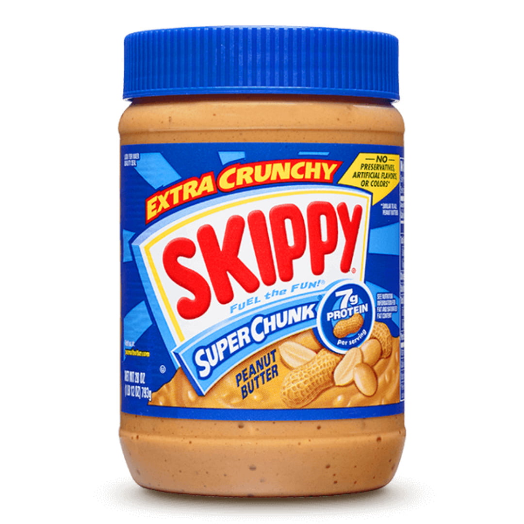 SKIPPY SUPERCHUNK PEANUT BUTTER