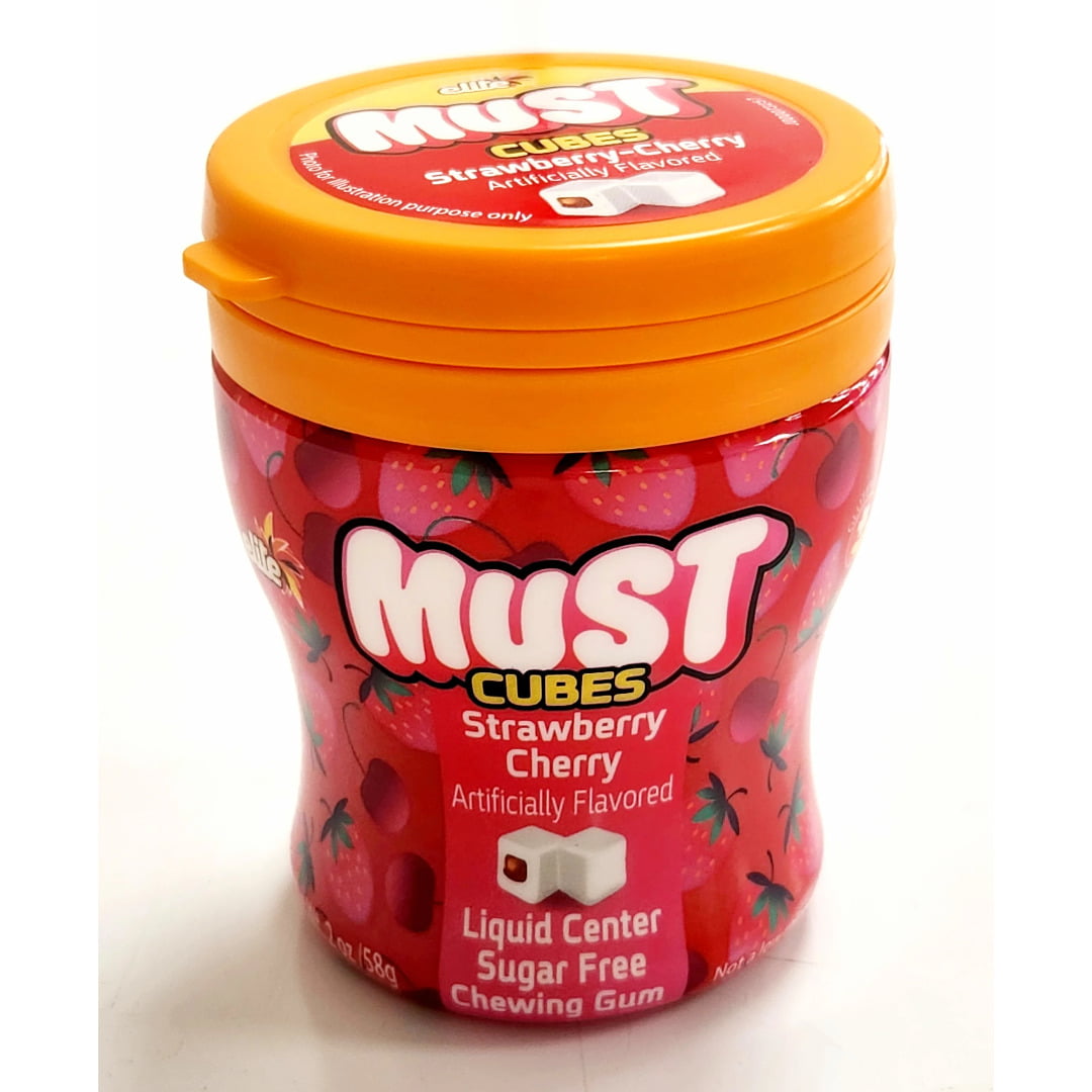 ELITE MUST S/F STRAWBERRY CHERRY CUBES