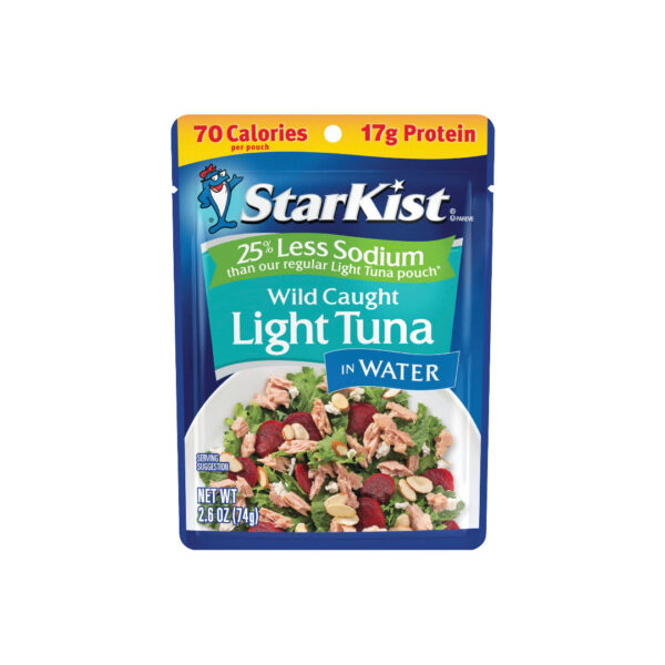 TUNA CHUNK LIGHT IN WATER POUCH