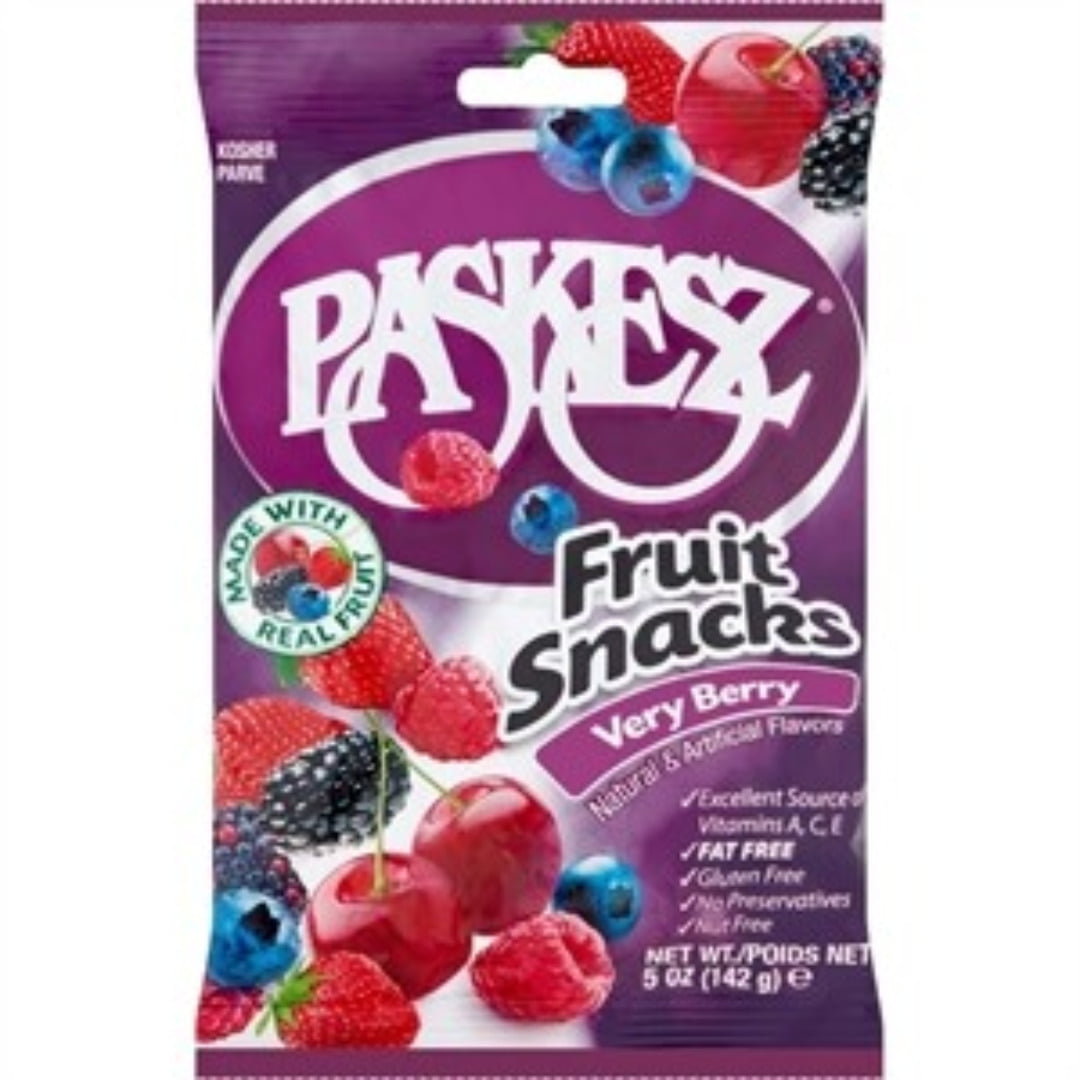 PASKES'Z VERY BERRY FRUIT SNACK