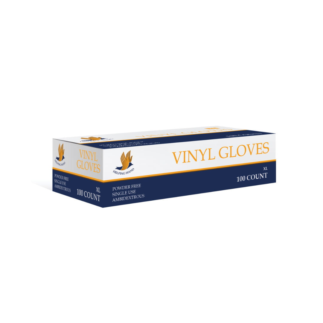 BLUE SKY VINYL GLOVES XL