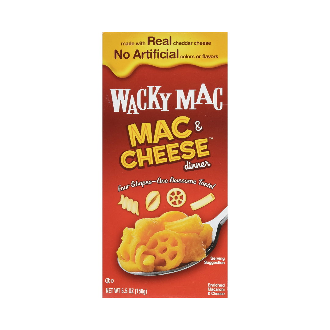 WACKY MAC WACKY MACARONI & CHEESE DINNER