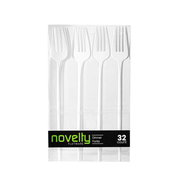 WHITE DINNER FORKS