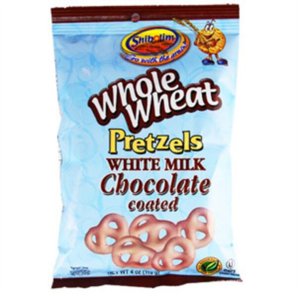 WHOLE WHEAT PRETZELS WHITE CHOC