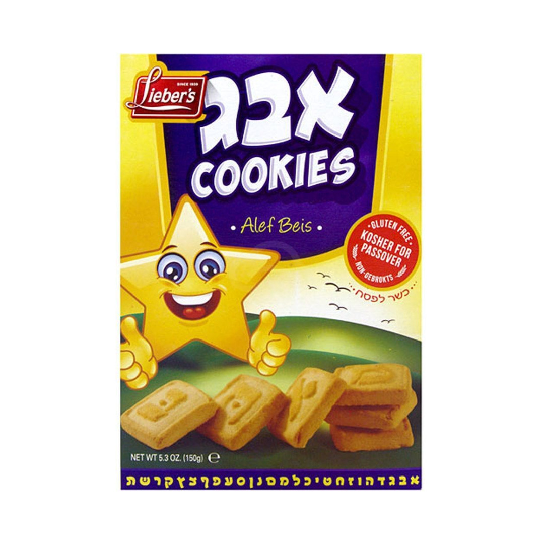 LIEBER'S ALEPH BEIS COOKIES