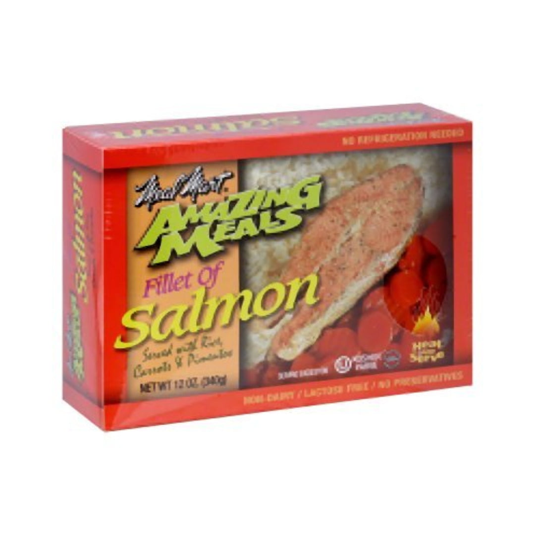 MEAL MART AMAZ SALMON FISH WHITE RICE