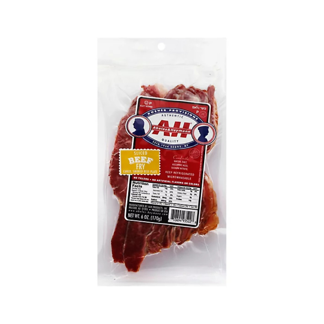 ABELES & HEYMAN BEEF FRY CURED SMOKED BEEF PLATE