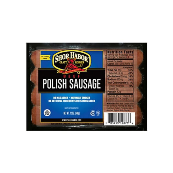 BEEF POLISH SAUSAGE