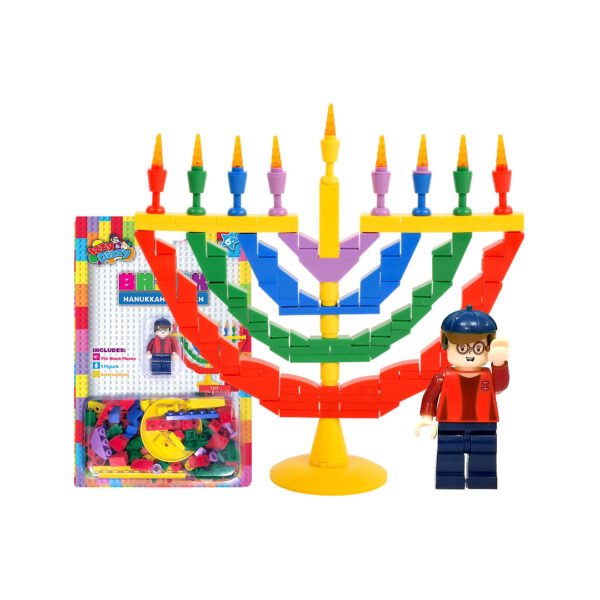 BRICK HANUKKAH MENORAH