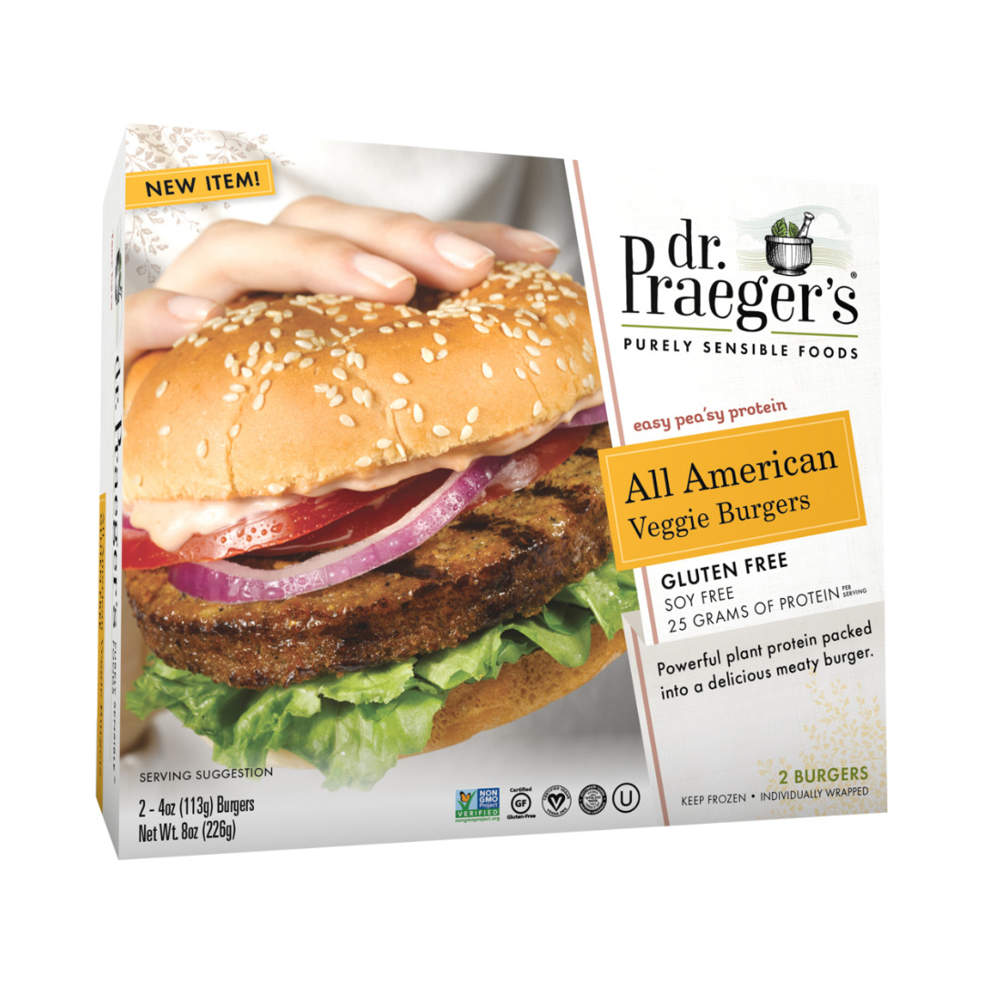 DR PRAEGER'S BURGER VEGGIE ALL AMERICAN