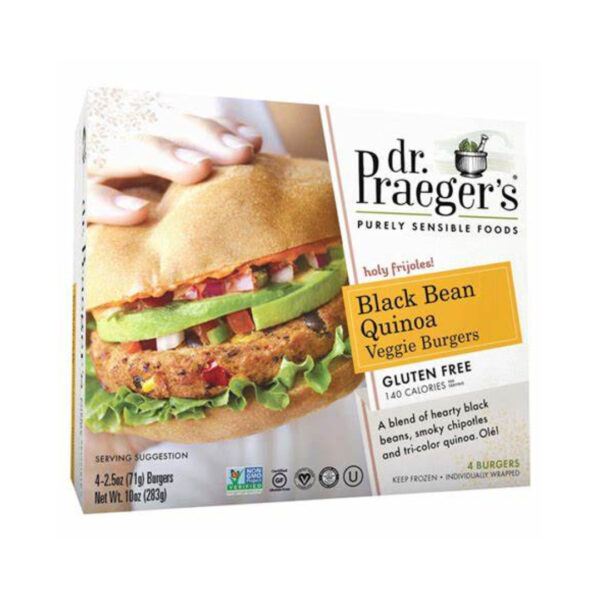 BURGER VEGGIE BLACK BEANS