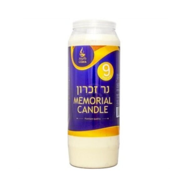 CANDLE PLASTIC 9 DAYS