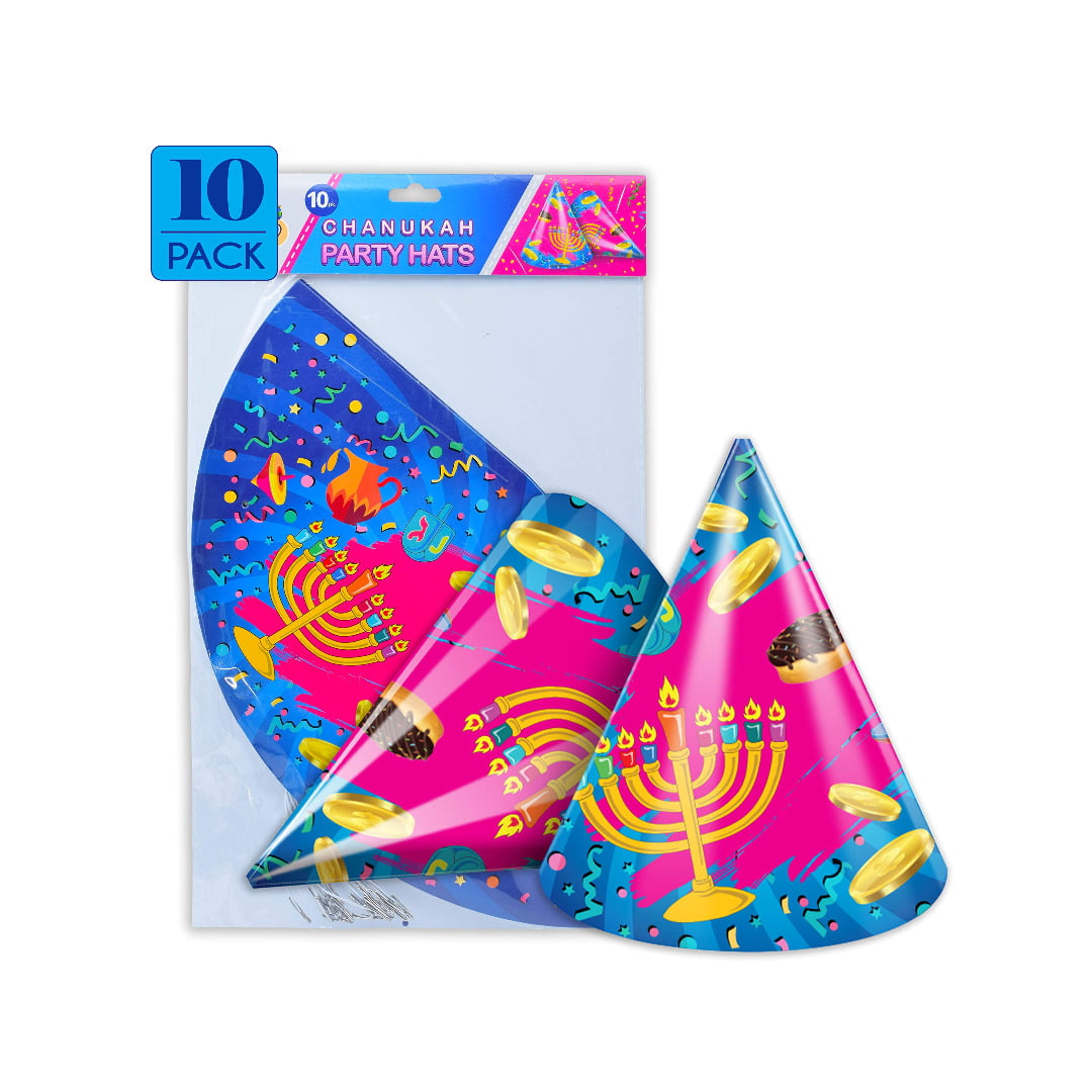 IZZY DIZZY CHANUKAH PARTY HATS